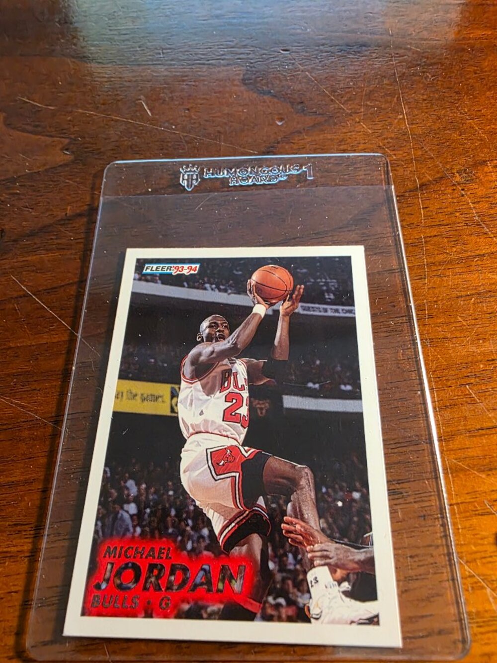 1993-94 FLEER SEASON MICHAEL JORDAN BASKETBALL CARD